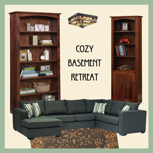 Room Idea - Cozy Basement Retreat