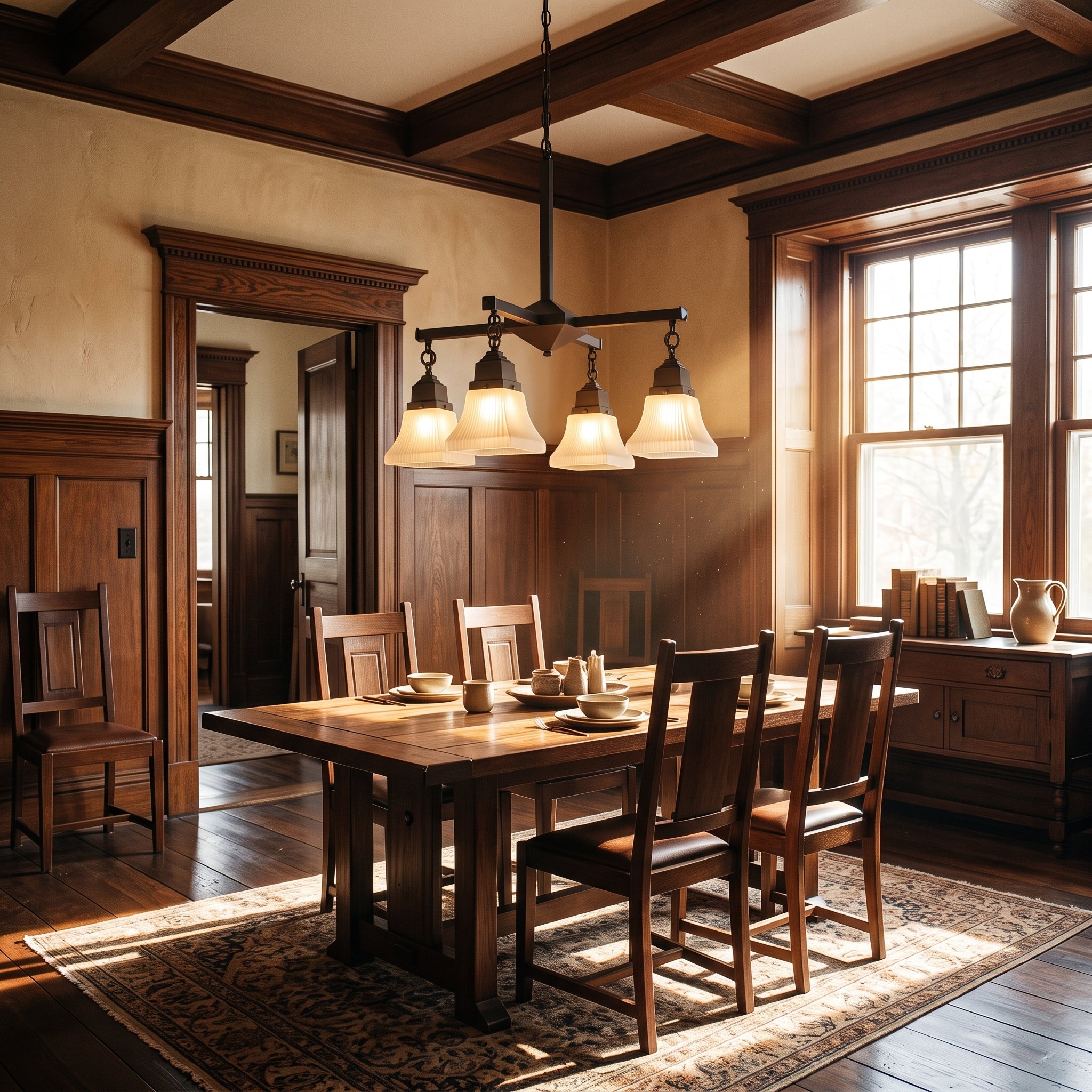 Craftsman Style Dining Room Chandeliers