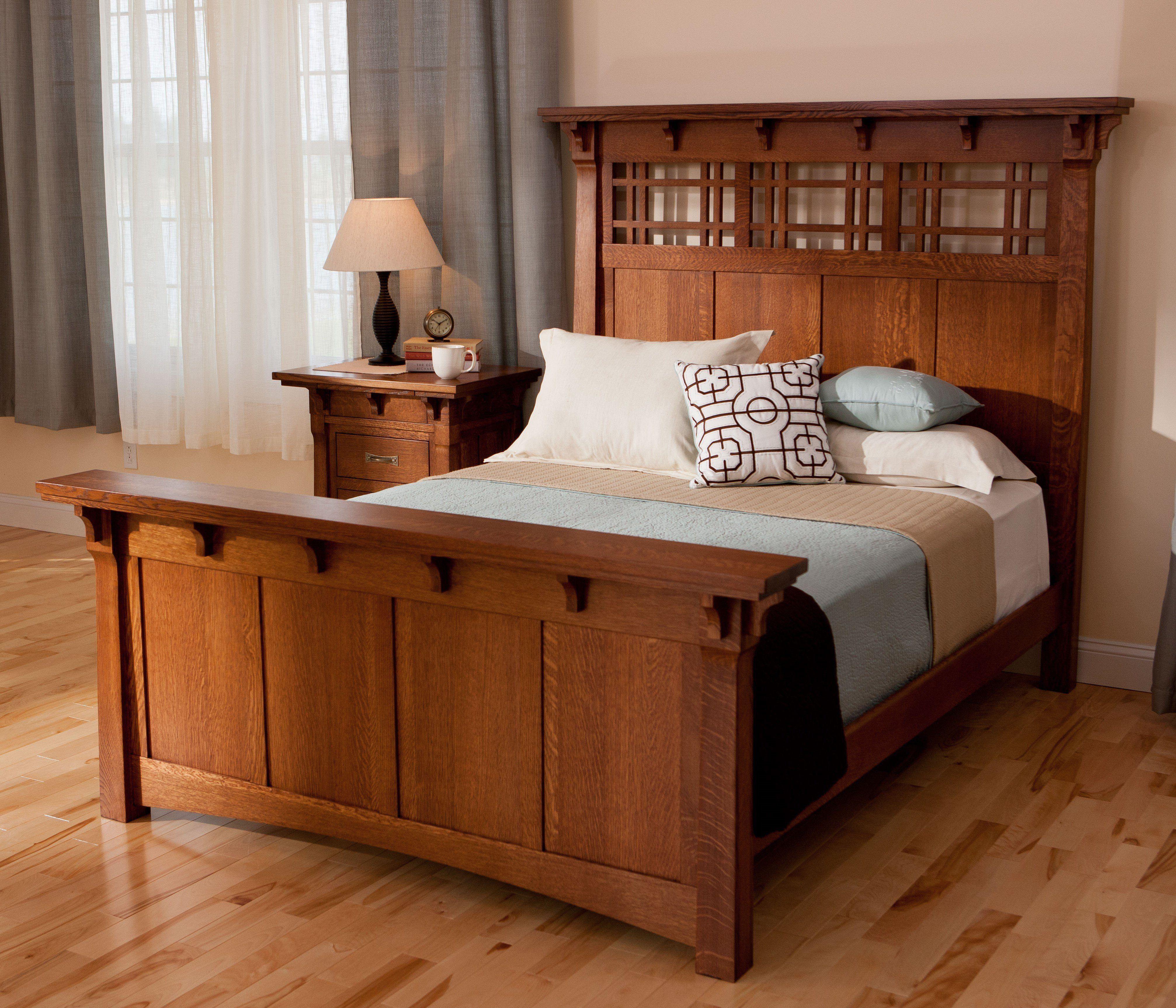 Craftsman Style Custom Bedroom Furniture | Modern Bungalow – Modern ...