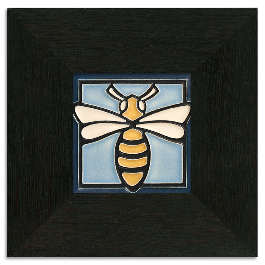 Bee Light Blue Tile - 4x4