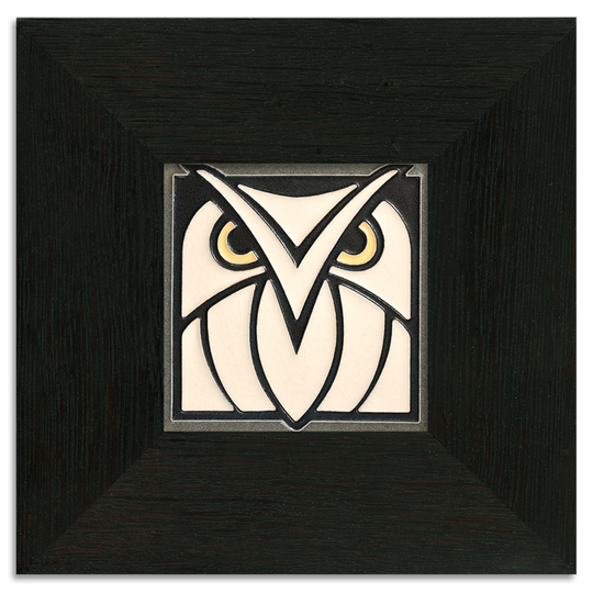 Owl White Grey Tile - 4x4