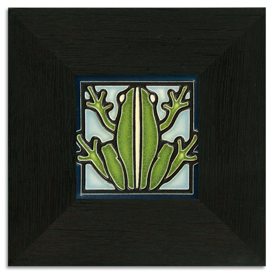 Frog Tile- Blue