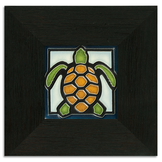 Turtle Light Blue Tile - 4x4
