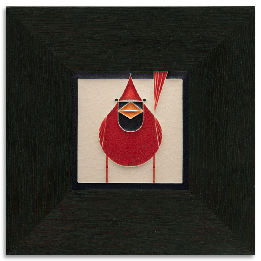 Cardinal Red Tile - 4x4