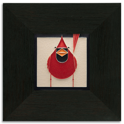 Cardinal Red Tile - 4x4