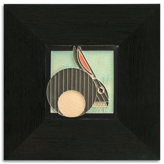 Hare Blue Tile - 4x4
