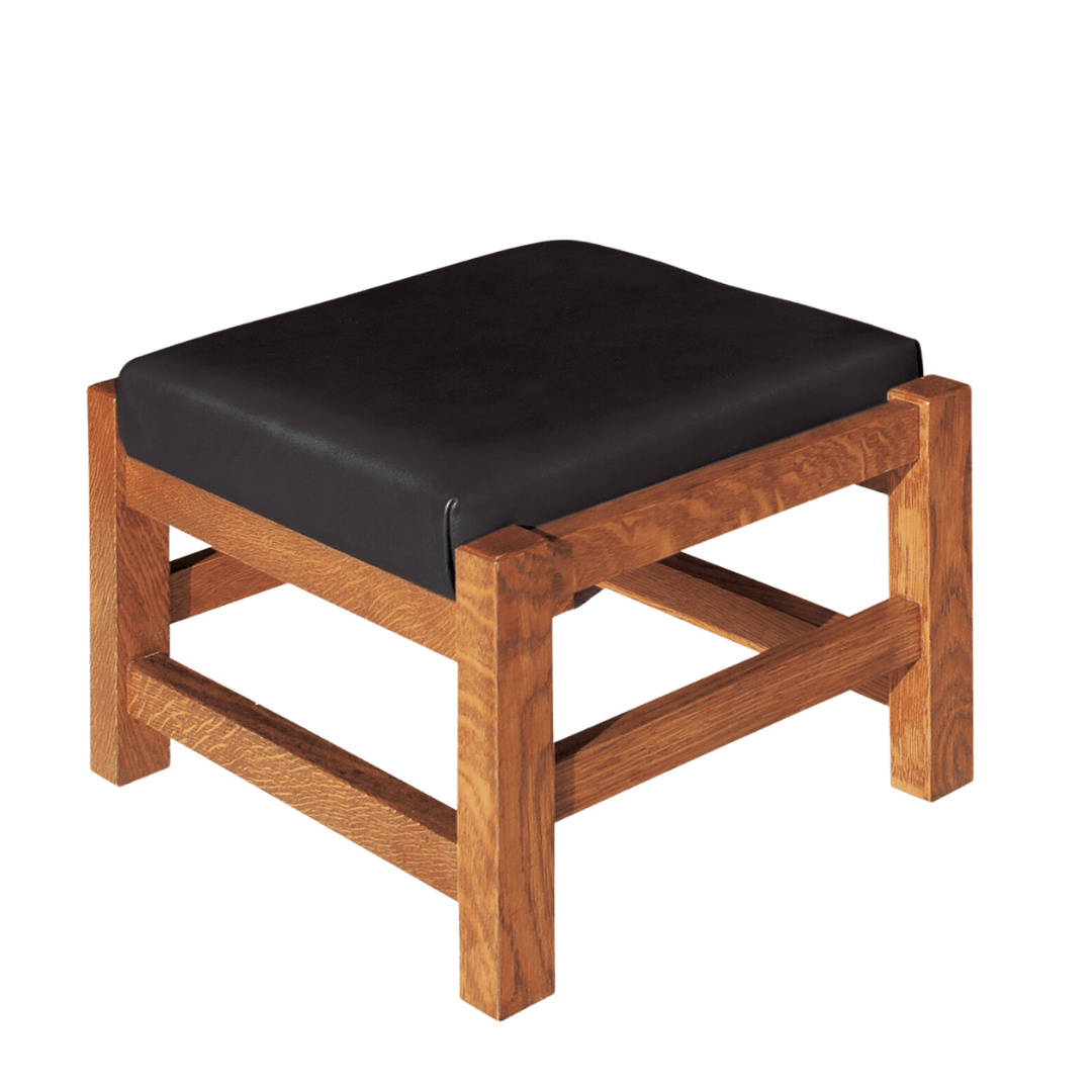 Minimalist Craftsman Ottoman