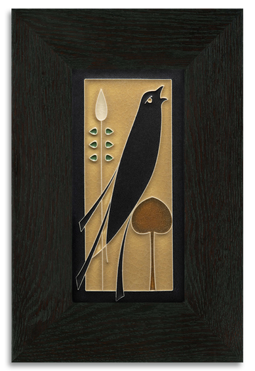 Golden Songbird 4x8 Tile - Right Facing
