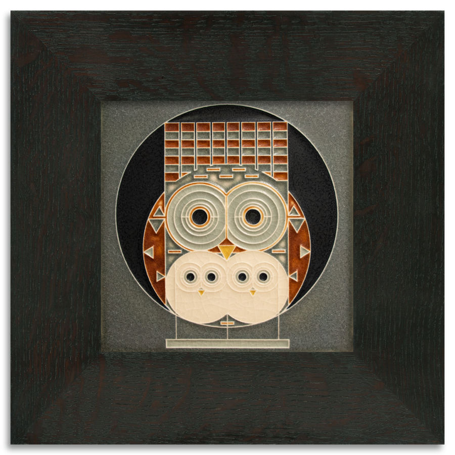 Family Owlbum Grey Tile - 6x6