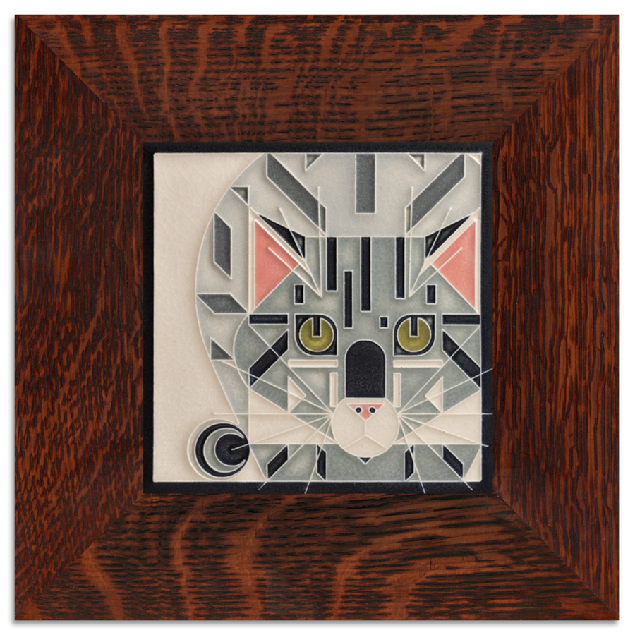 Catnip Grey Tile - 6x6