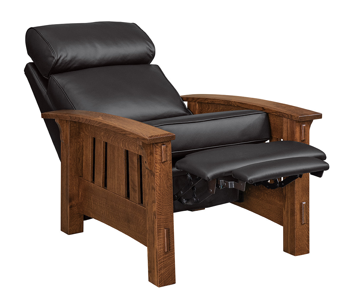 Craftsman Slat Wood Recliner