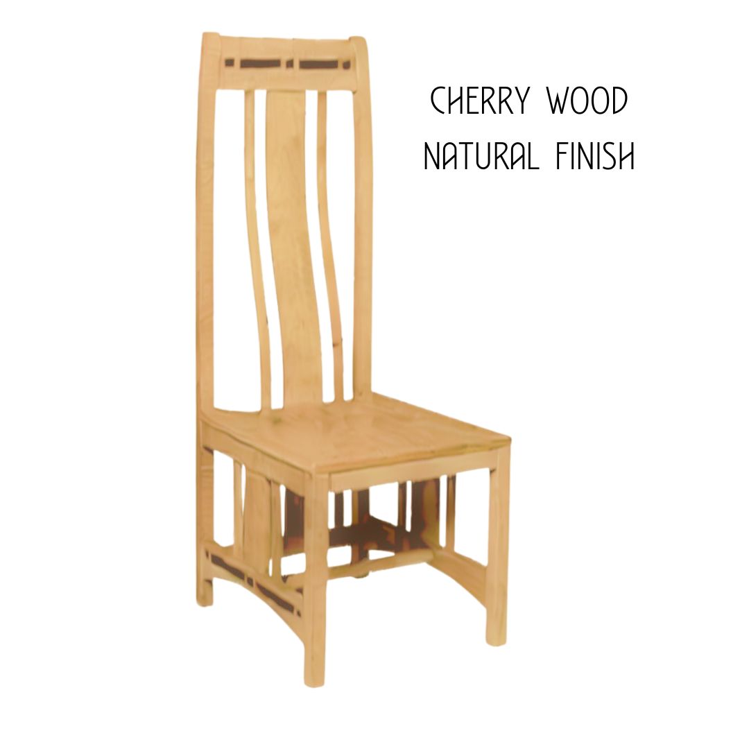 Aspen Side Chair with Lower Back and Inlay