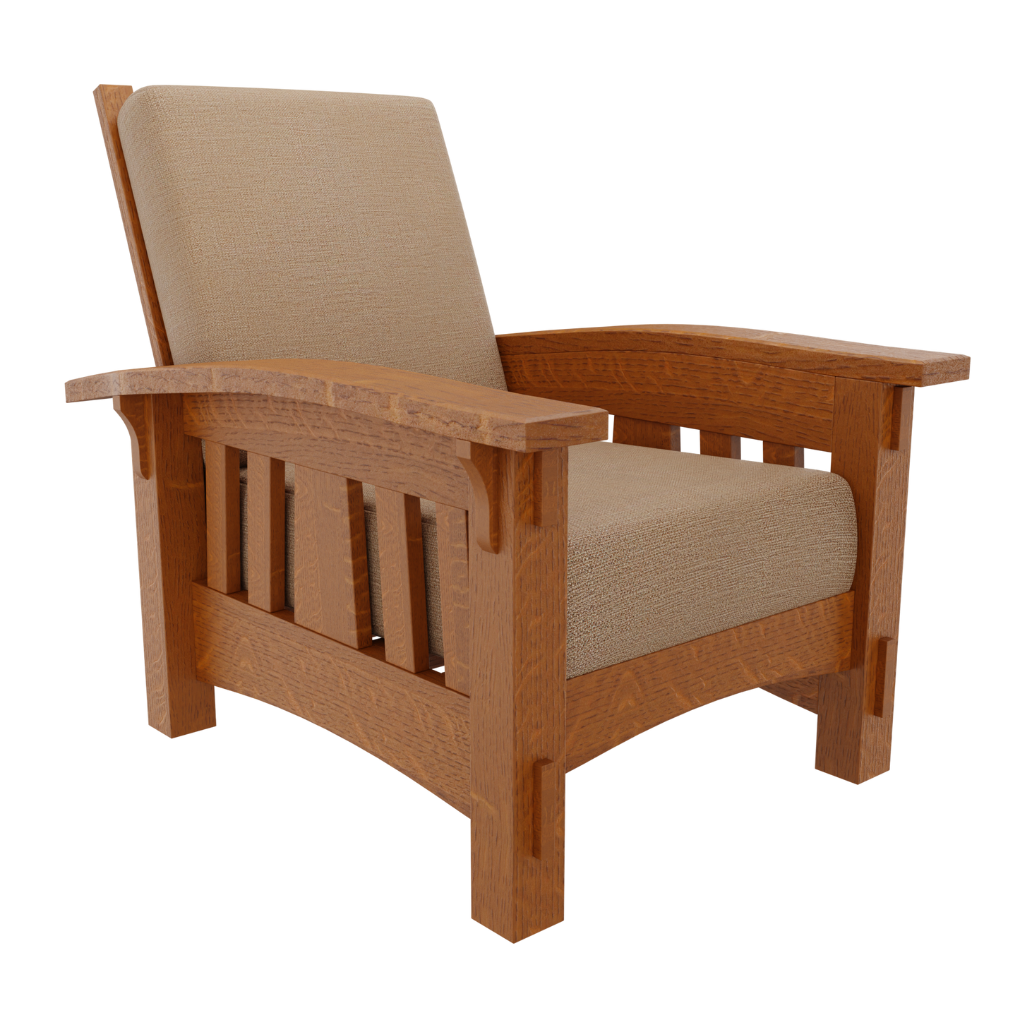 Craftsman Slat Morris Chair