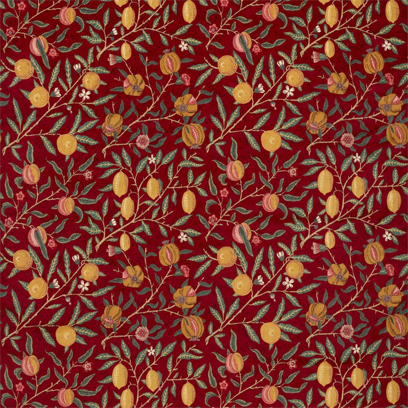 William Morris Fabric- Fruit Velvet