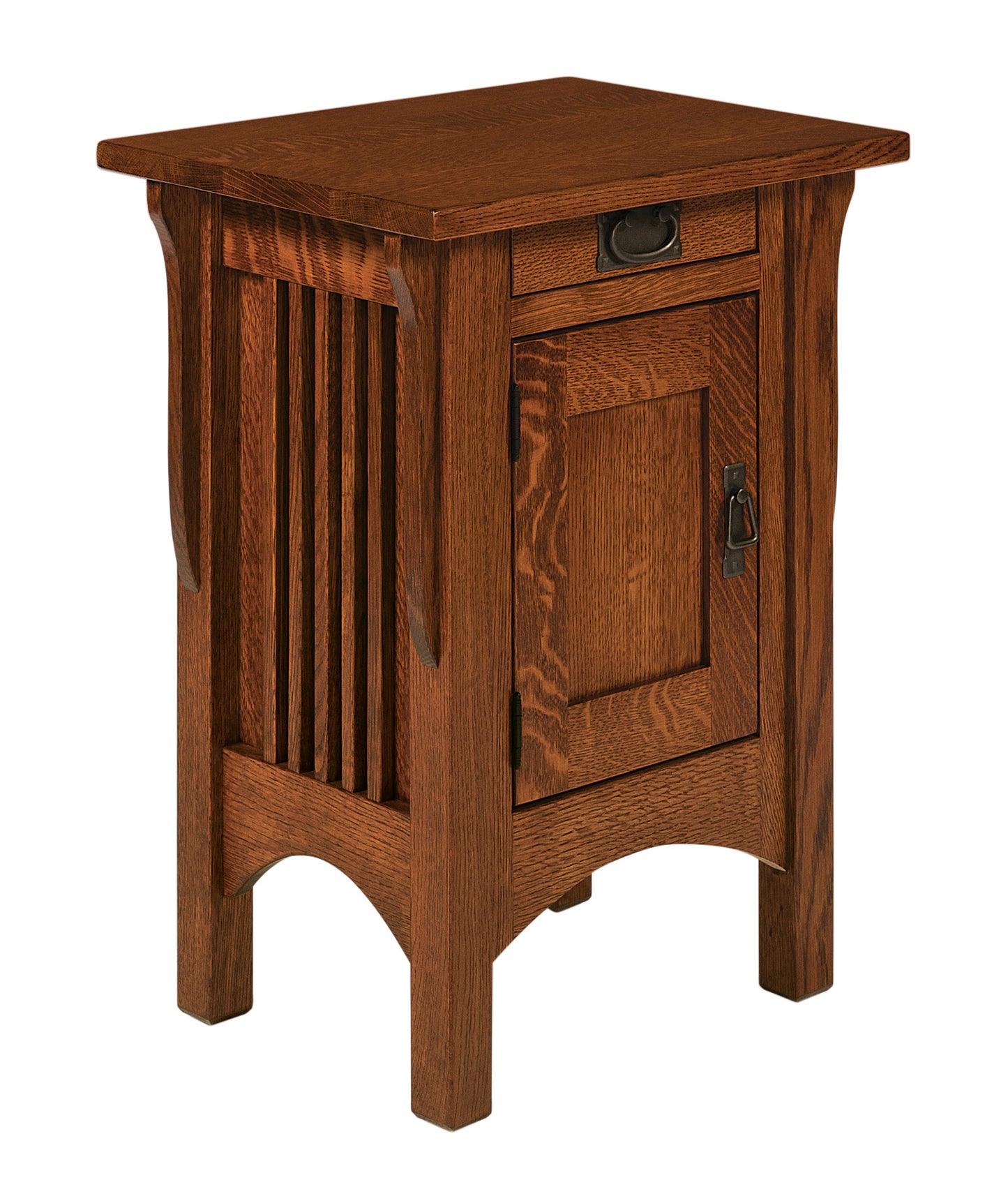 Logan Mission Cabinet Side Table