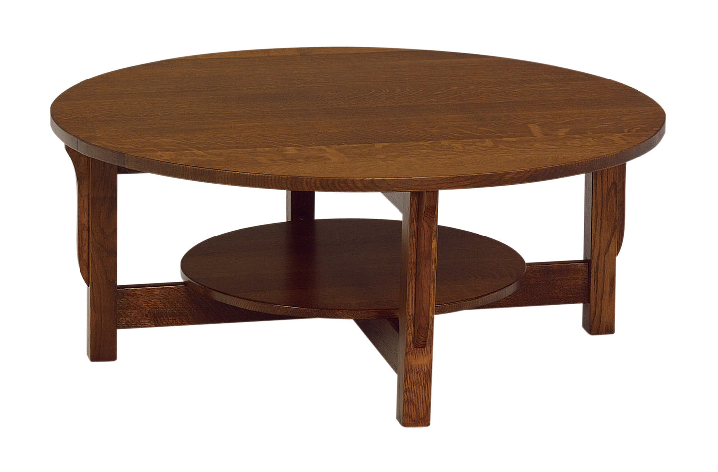 Landmark Mission Round Coffee Table