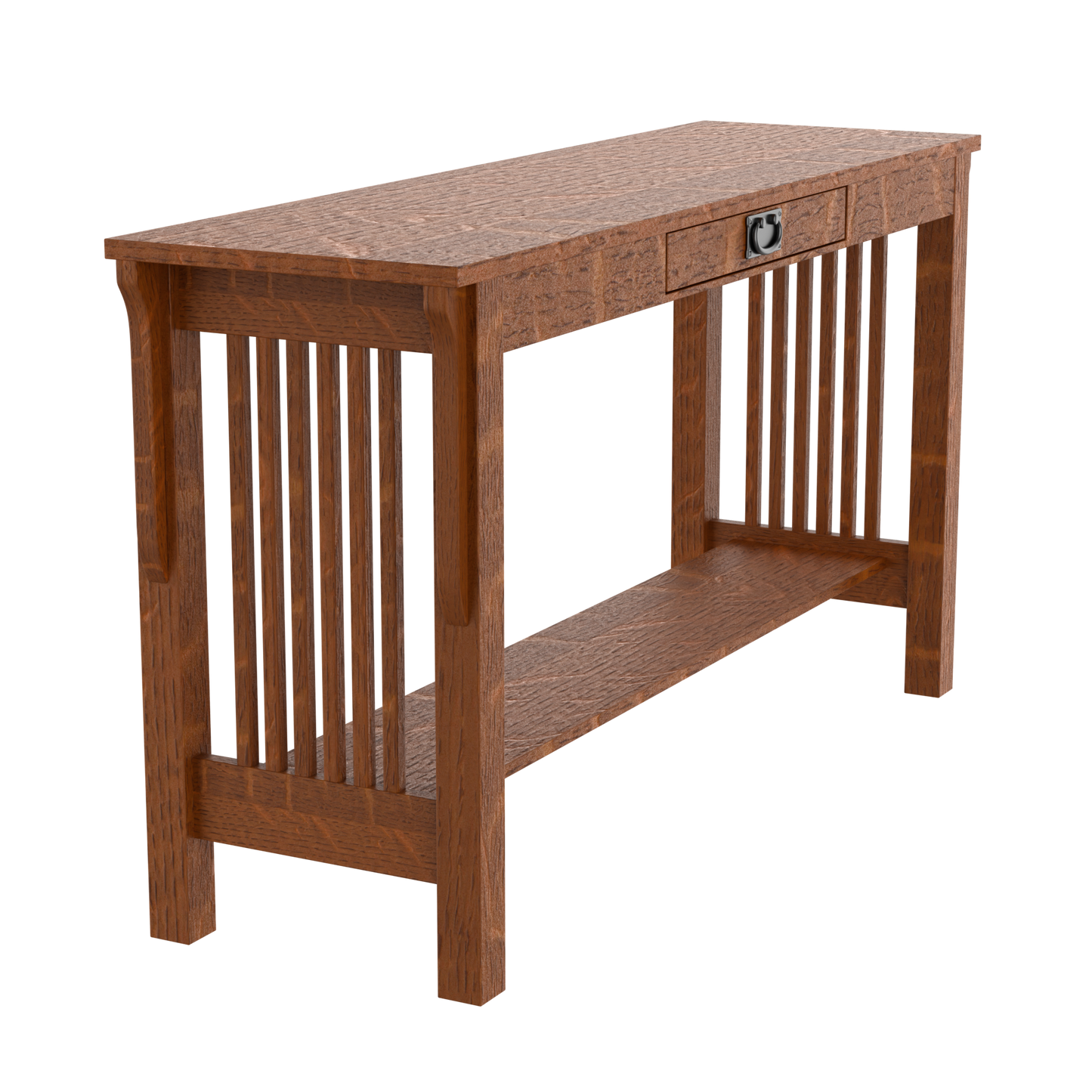 Landmark Mission Sofa Table With Drawer