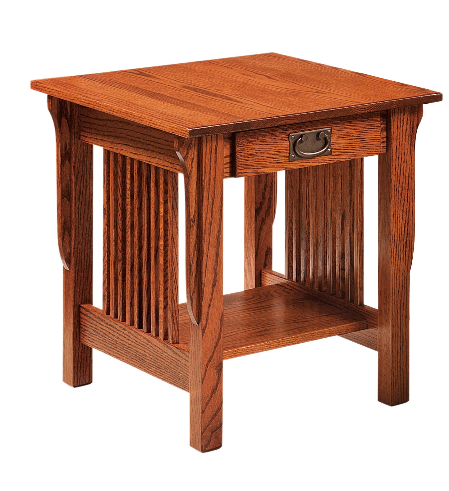 Express Ship Leah Mission End Table with Drawer