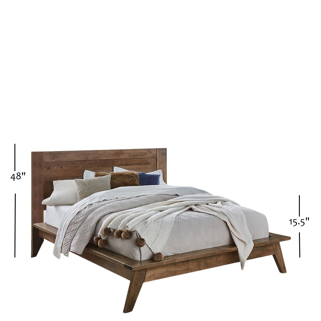 MidMod Platform Bed