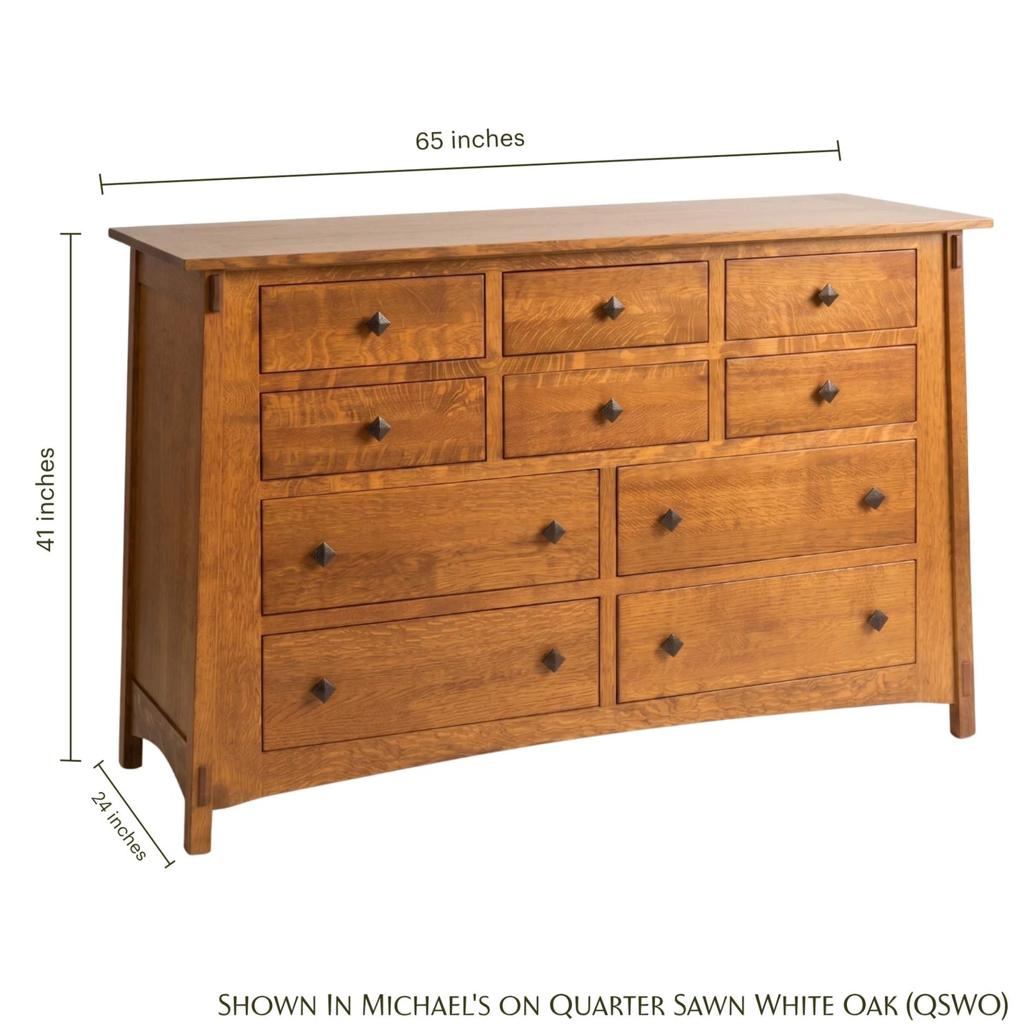 McCoy 10-Drawer Dresser