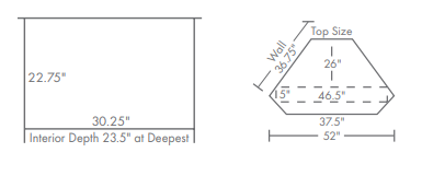 McCoy Craftsman Corner TV Cabinet