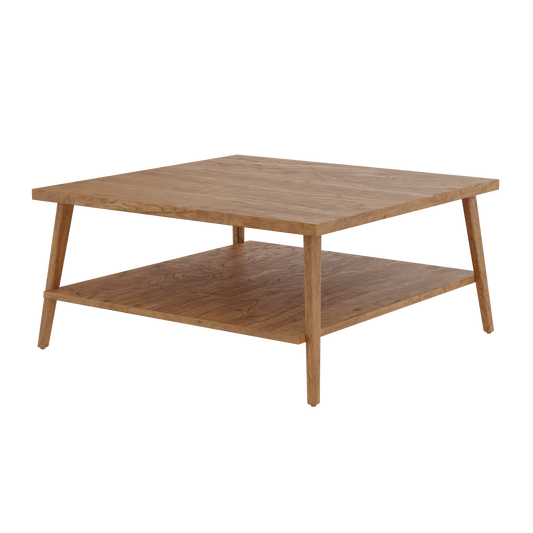 Zemple Modern Square Coffee Table