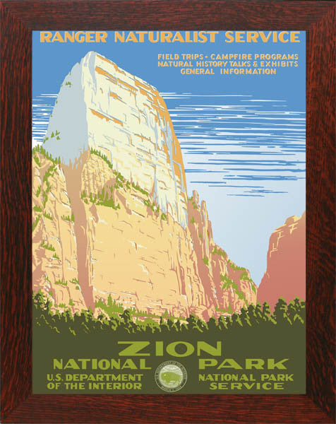 Zion National Park Poster
