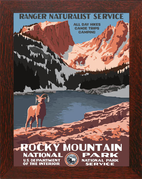 Rocky Mountain National Park Poster
