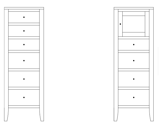 Barrington Shaker Lingerie Chest