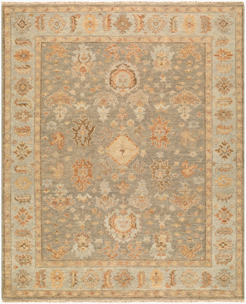 Palmetto Wheat Hand-Knotted Rug