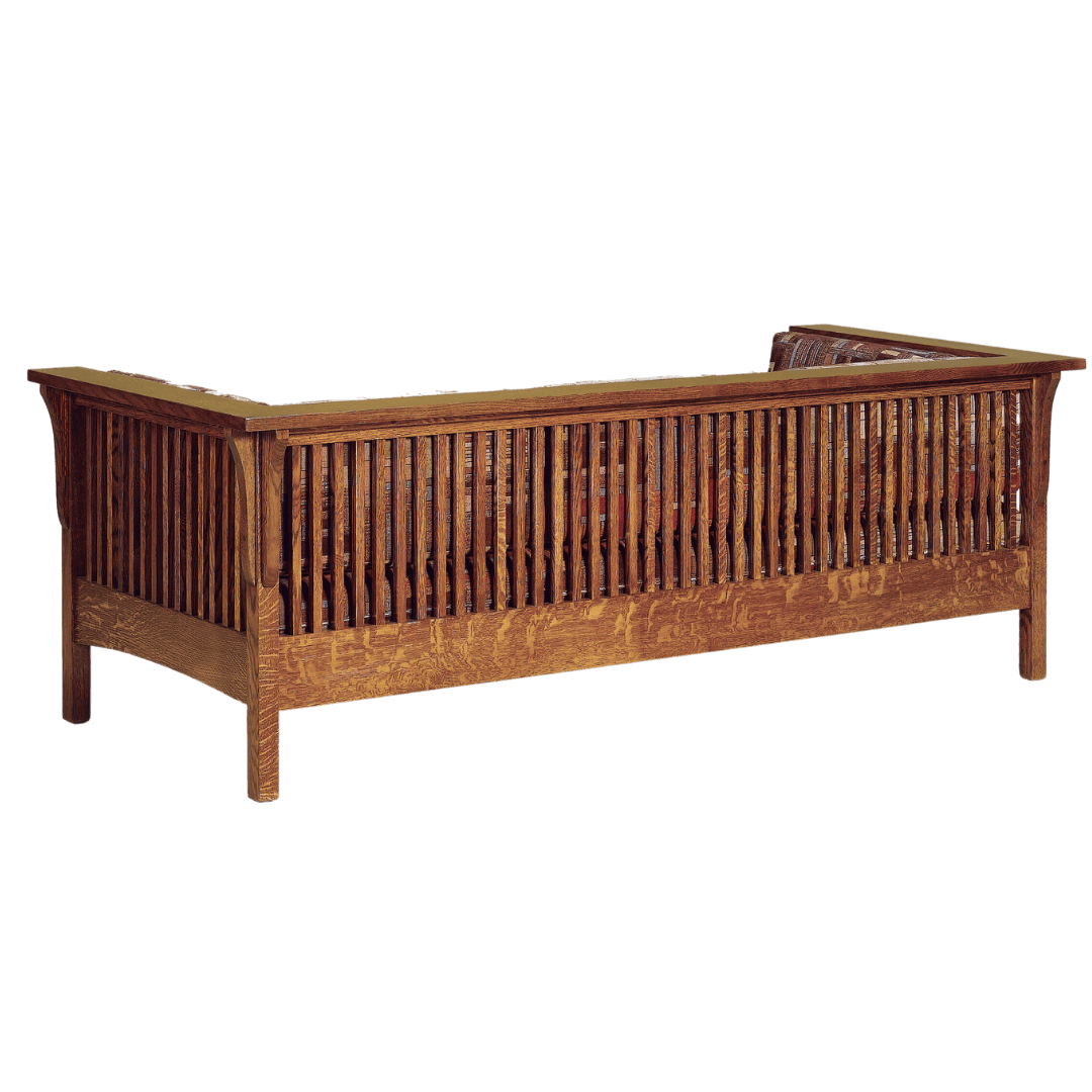 Prairie Mission Spindle Settle Sofa