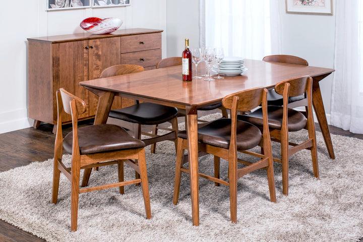 Elroy Leg Table with Leaves- Small Dining Simply Amish