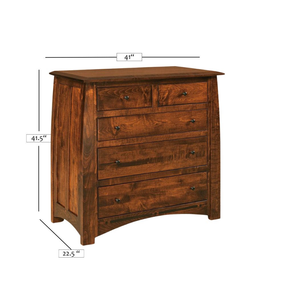 Artisan Inlay 5-Drawer Chest