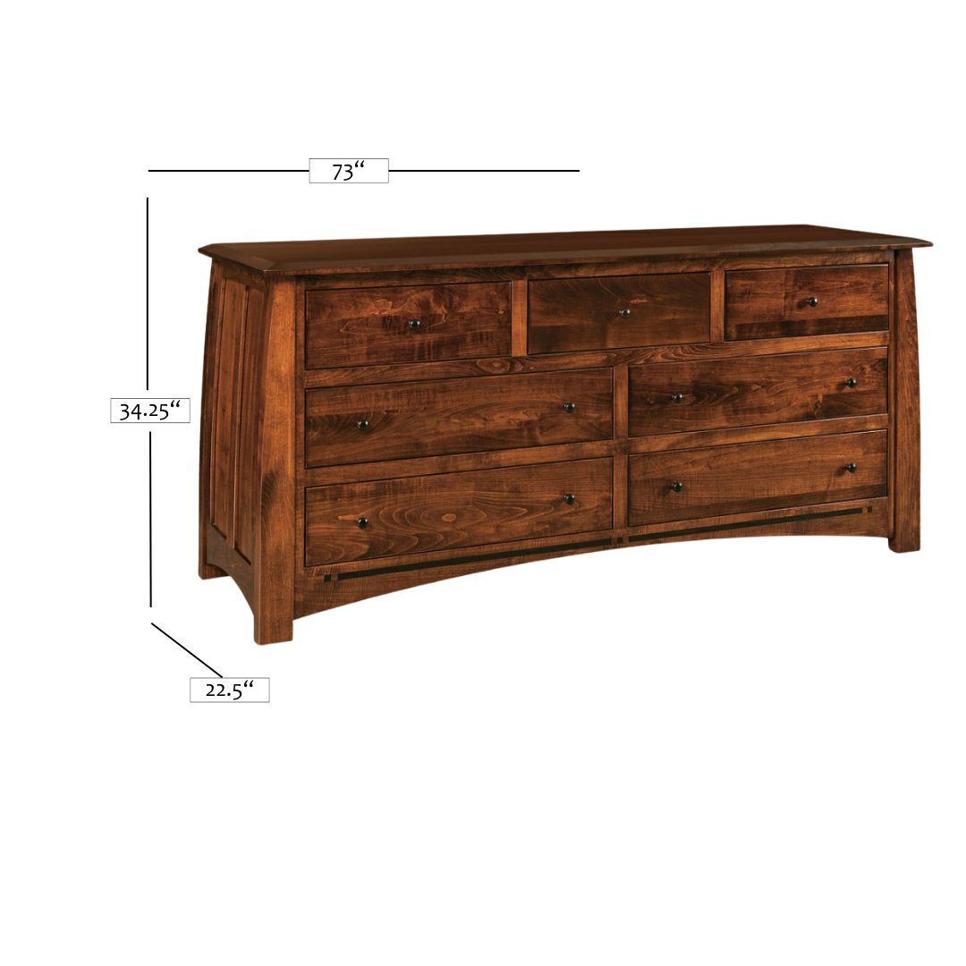 Artisan Inlay 7-Drawer Dresser