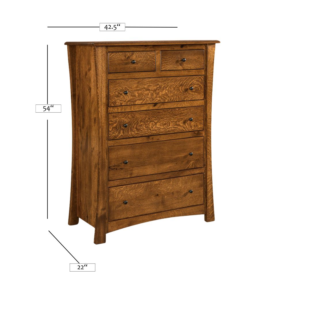 Contemporary 6-Drawer Chest