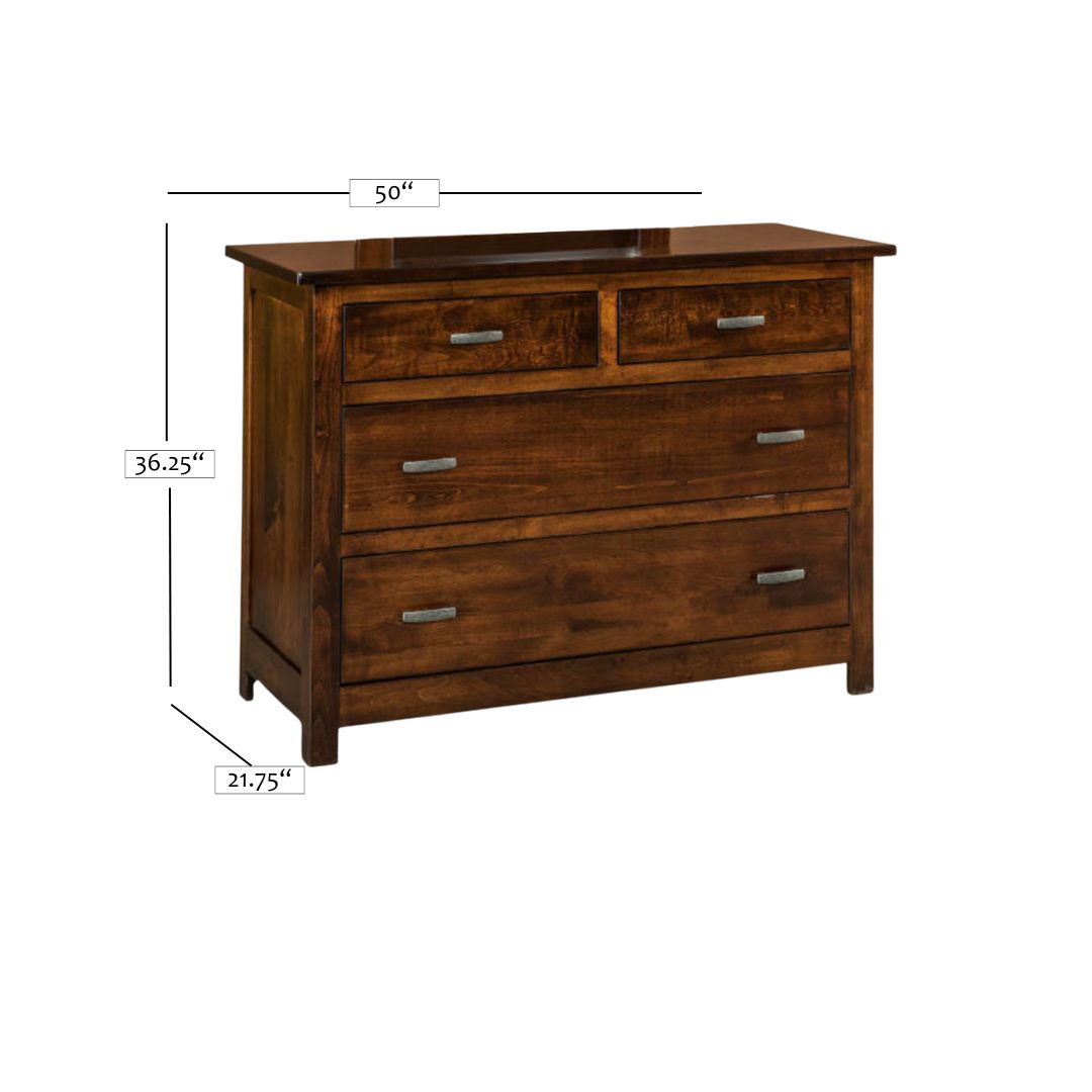 Mission 4-Drawer Dresser