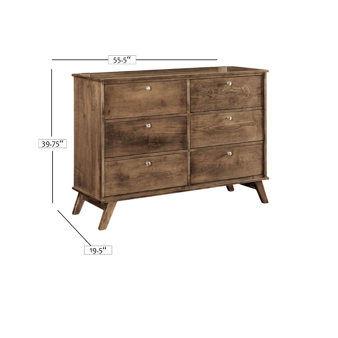MidMod 6-Drawer Dresser