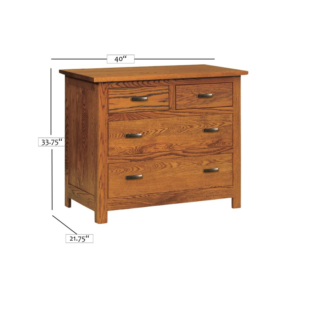 Mission 4-Drawer Chest