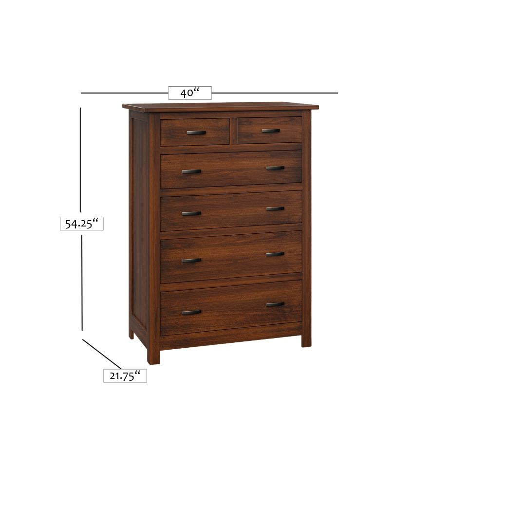 Mission 6-Drawer Chest
