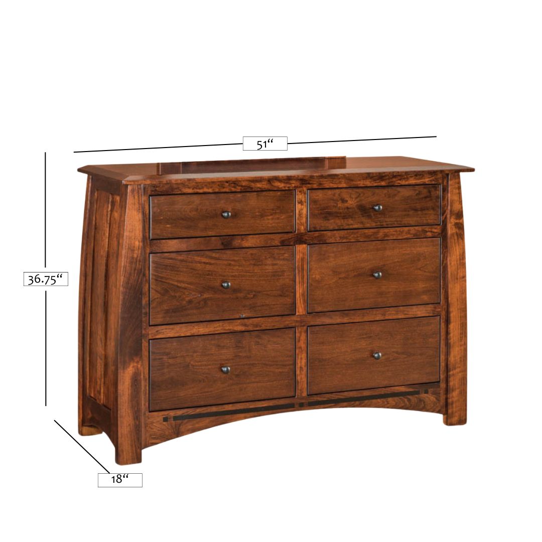 Artisan Inlay 6-Drawer Dresser