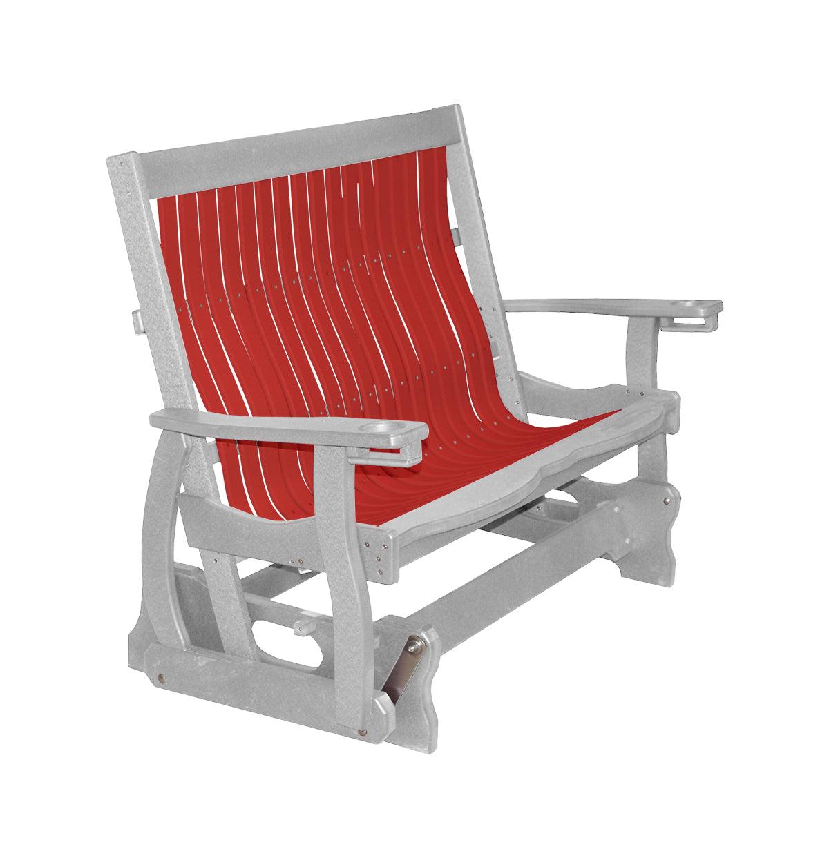 Mission Style Glider Bench