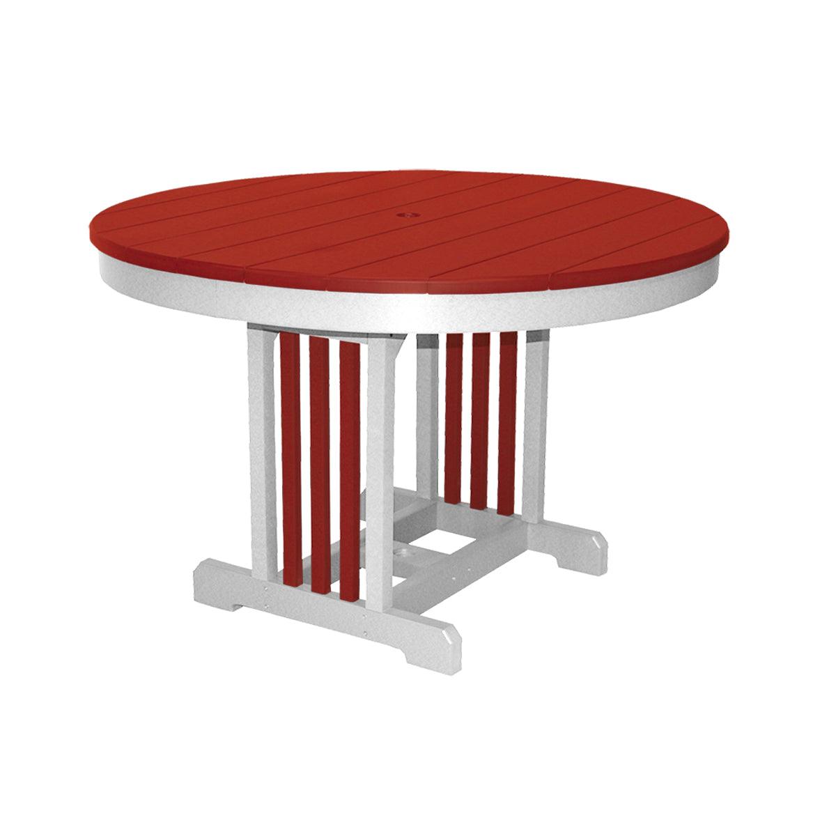 48 Inch Round Mission Table