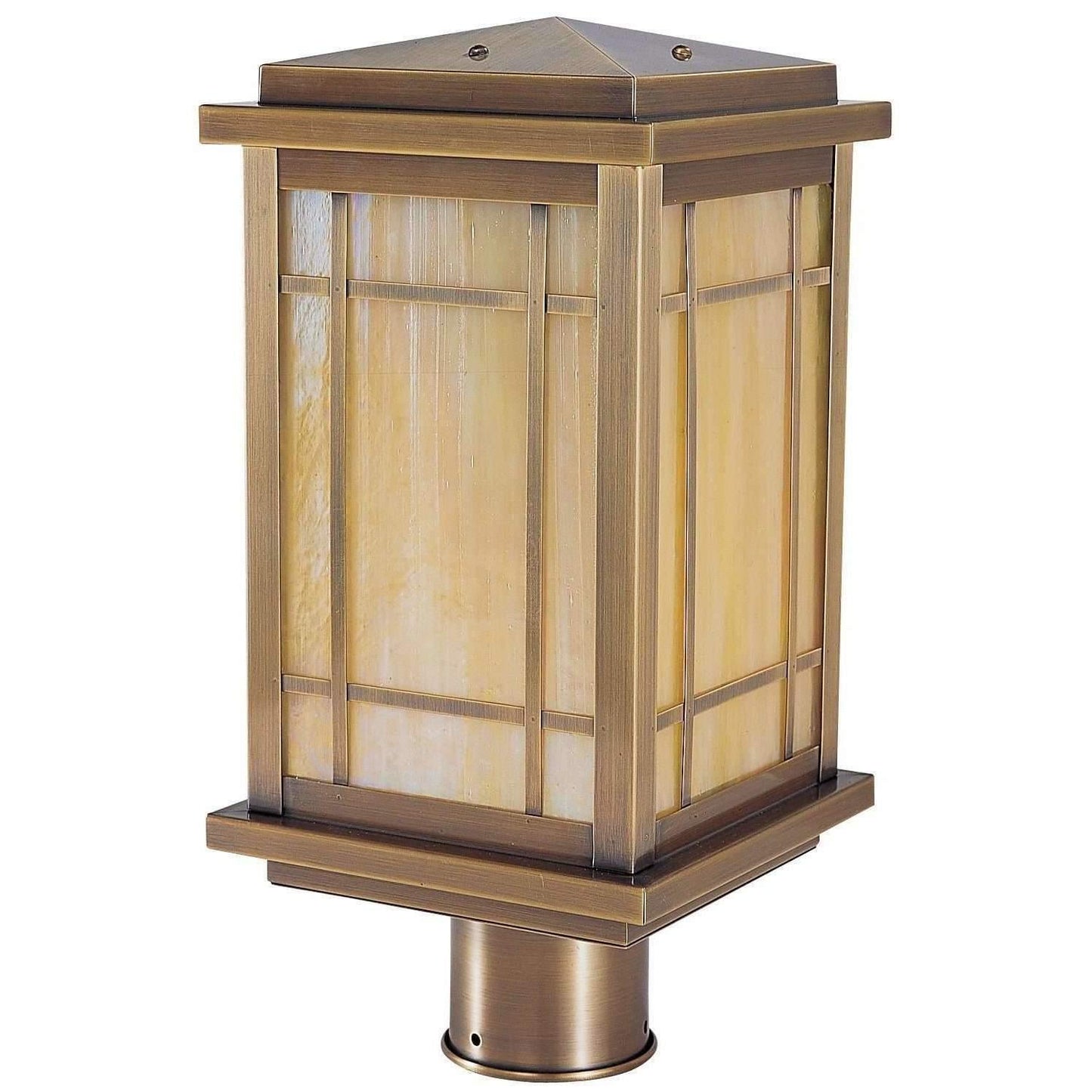 Avenue Post Mount Exterior Lighting Arroyo Craftsman