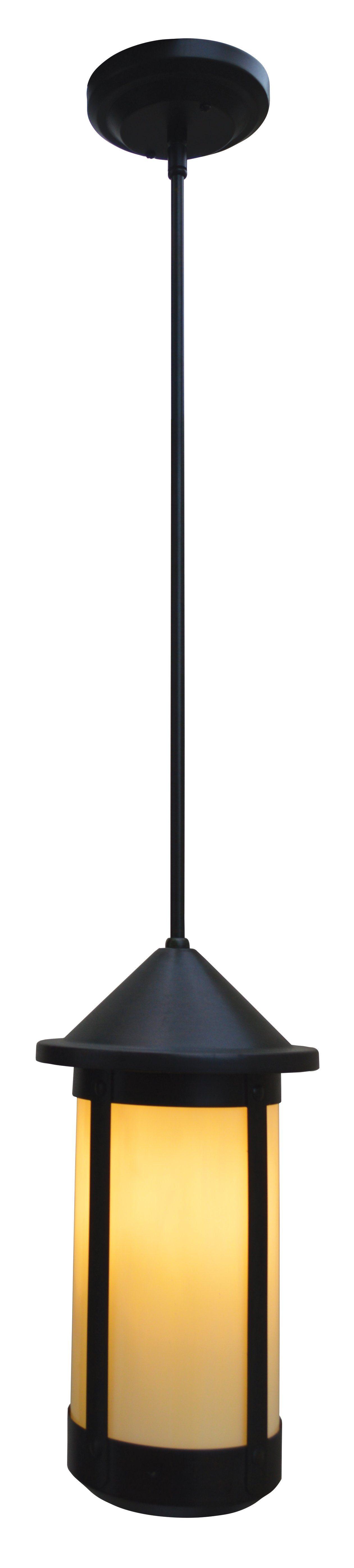 Berkeley Long Body Stem Hung Pendant Exterior Lighting Arroyo Craftsman