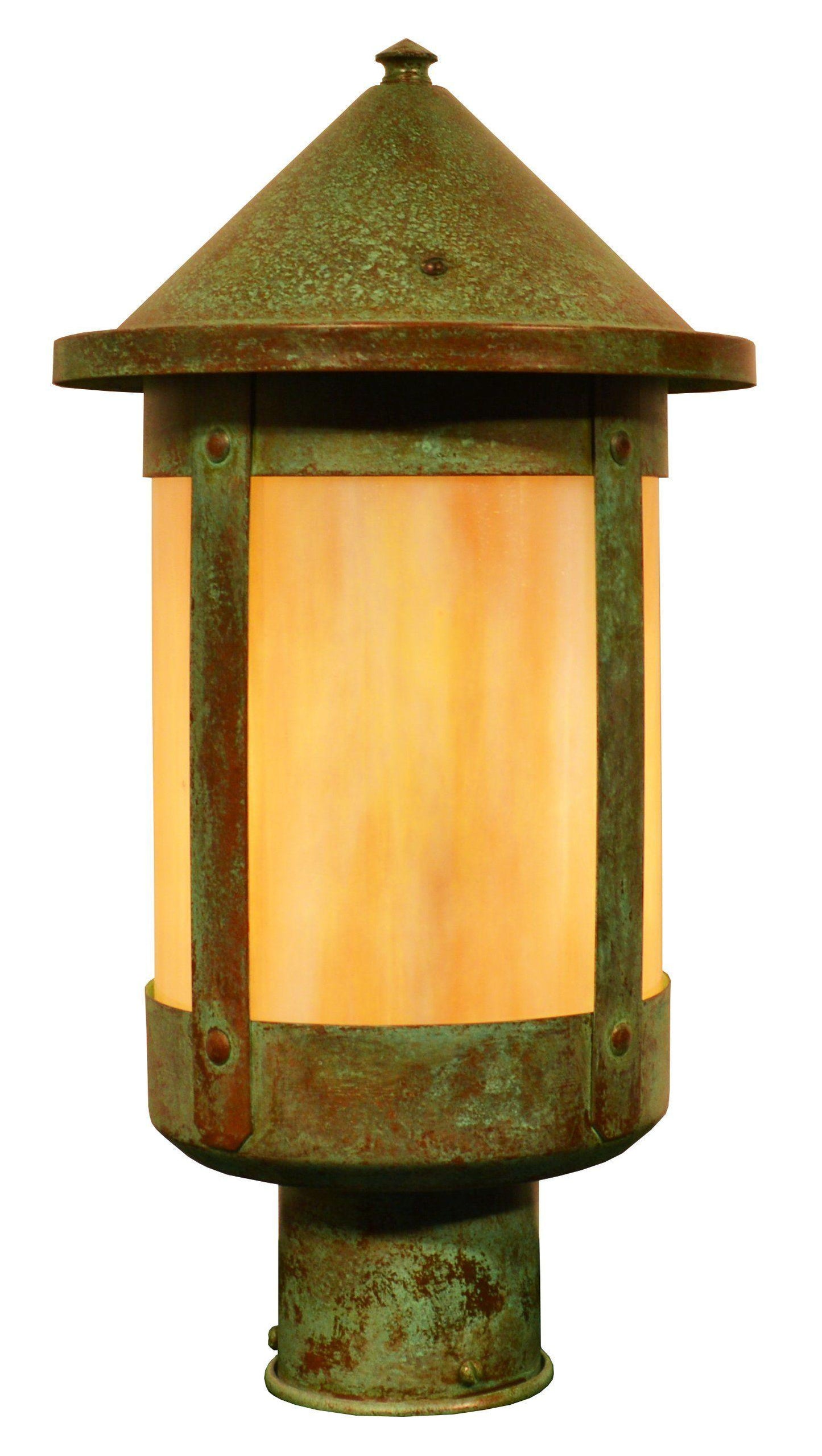 Berkeley Post Mount Exterior Lighting Arroyo Craftsman