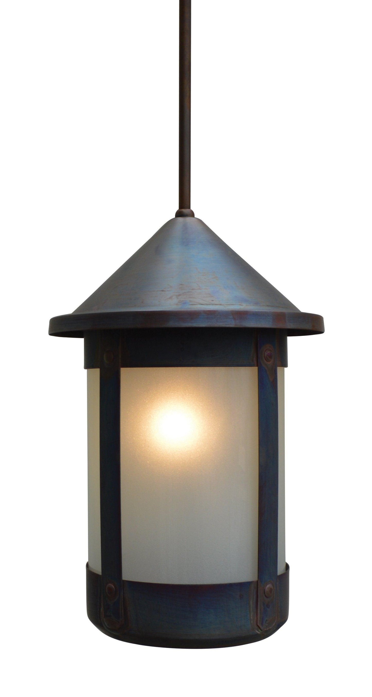 Berkeley Stem Hung Pendant Exterior Lighting Arroyo Craftsman