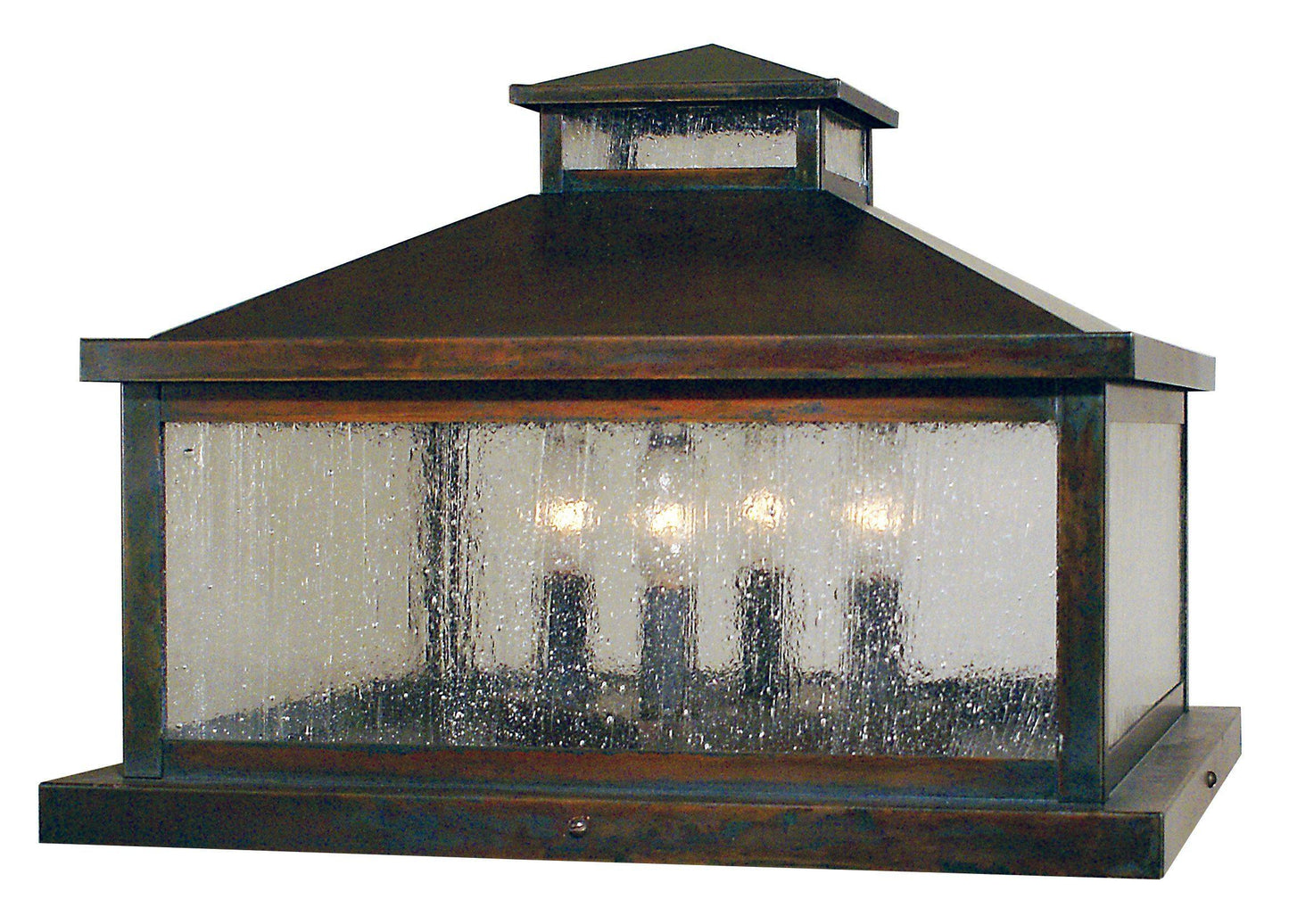 Canterbury Column Mount Exterior Lighting Arroyo Craftsman