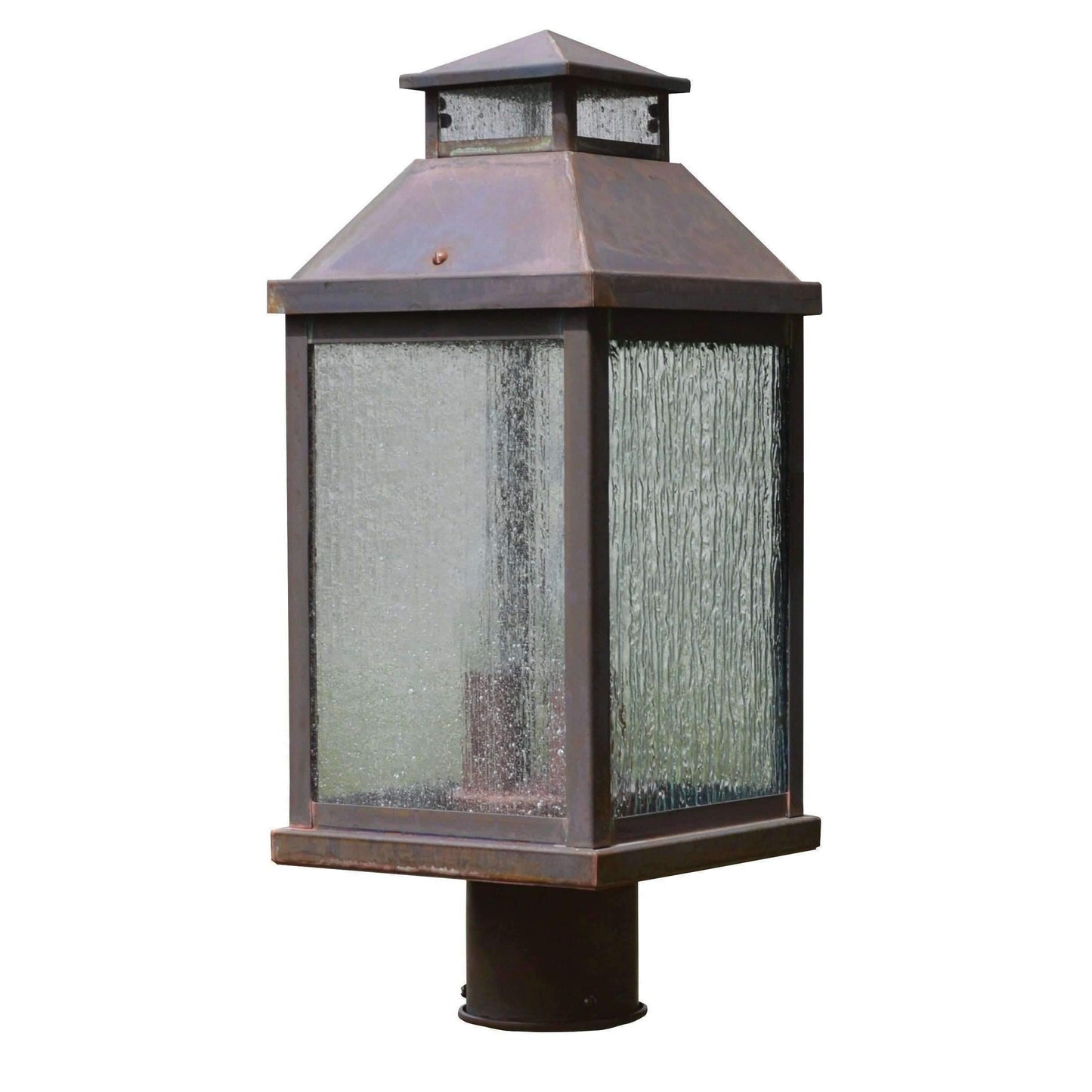 Canterbury Post Mount Exterior Lighting Arroyo Craftsman