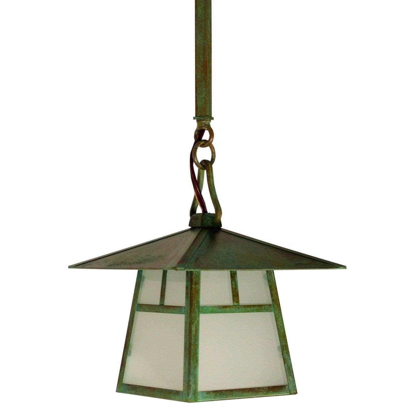 Carmel Stem Hung Pendant Exterior Lighting Arroyo Craftsman