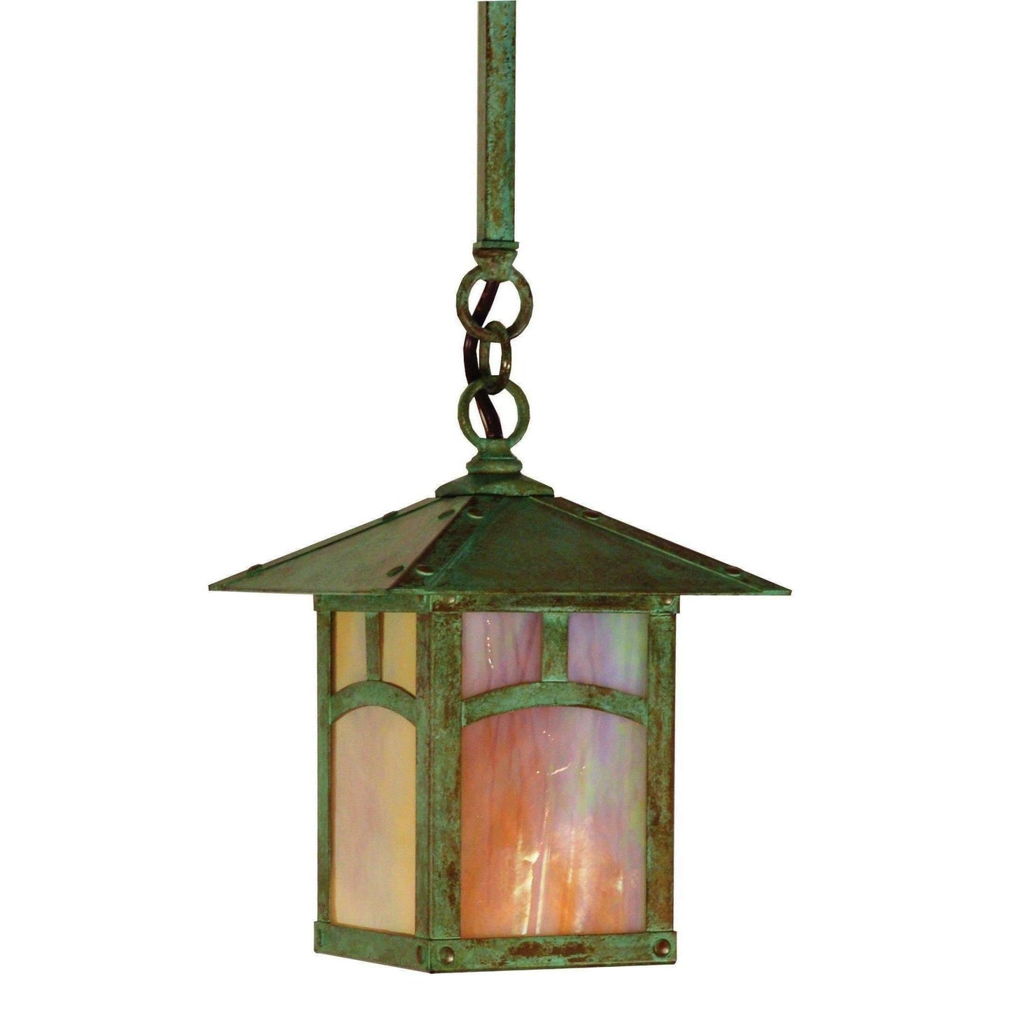 Evergreen Stem Hung Pendant Exterior Lighting Arroyo Craftsman